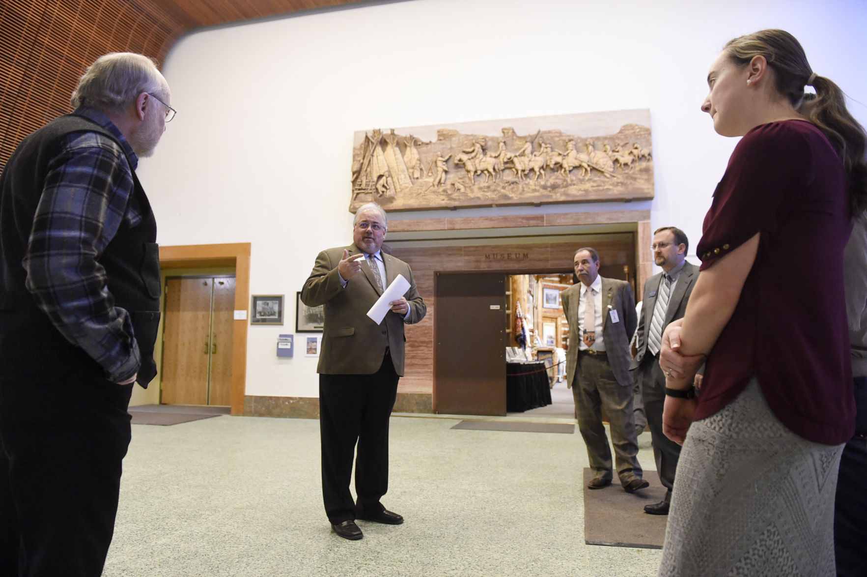 Montana Historical Society Executive Director Bruce Whittenberg